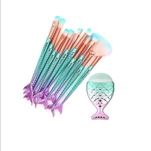 Mermaid Makeup Brush Set